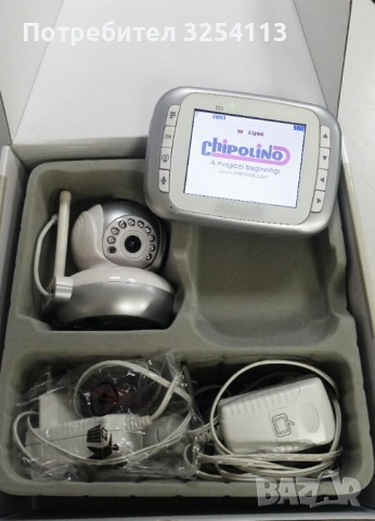 Бебефон с видео CHIPOLINO