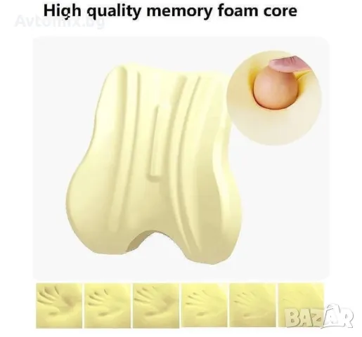 Възглавница за гръб,за кола ,за офис за вкъщи ,Супер Комфорт, снимка 7 - Аксесоари и консумативи - 49661358