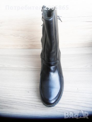 Нови кожени български боти, снимка 9 - Дамски боти - 31829762