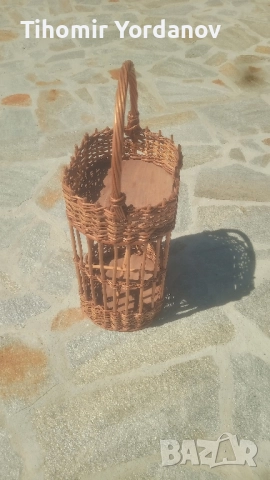 Кошница за бутилки., снимка 3 - Декорация за дома - 51468518