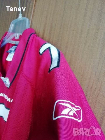 ARIZONA CARDINALS MATT LEINART FOOTBALL JERSEY NFL REEBOK оригинална тениска Американски футбол , снимка 12 - Тениски - 38368316