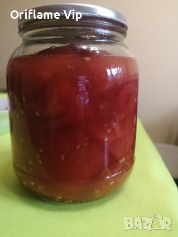 Стерилизирани домати , снимка 2 - Домашни продукти - 42850747