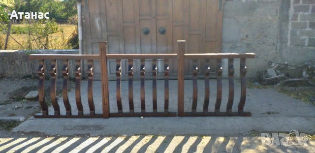 Дървен парапет, снимка 5 - Декорация за дома - 31868218