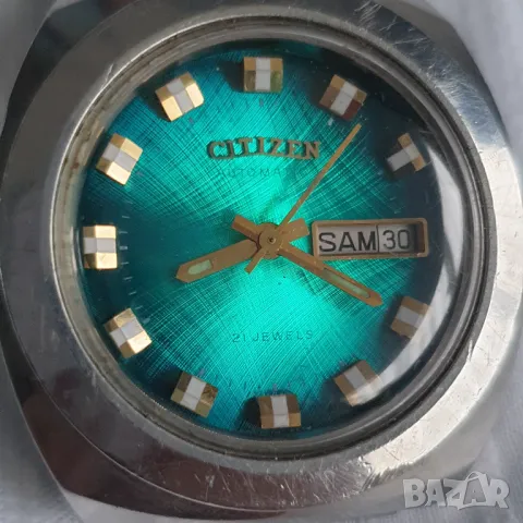 Мъжки механичен автоматичен часовник CITIZEN, снимка 6 - Антикварни и старинни предмети - 48349848