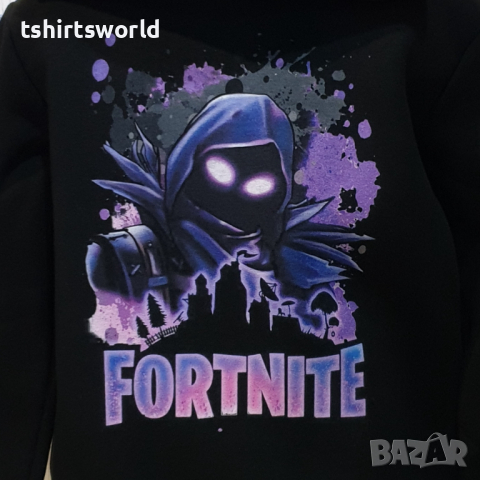 Нов детски суичър с дигитален печат FORTNITE, снимка 3 - Детски анцузи и суичери - 36505524