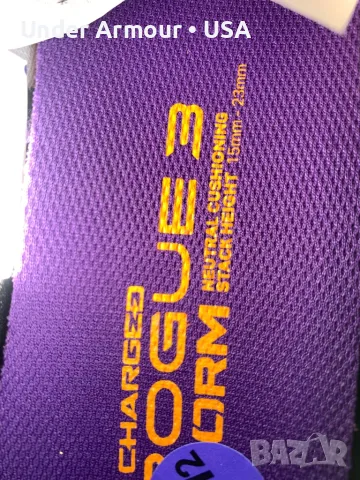 Under Armour • USA • Rogue 3 • Storm, снимка 10 - Маратонки - 48458874