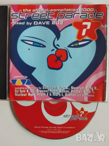 DJ Dave 202 – Street Parade 2000 - The Official Compilation - матричен диск Electronic / Trance