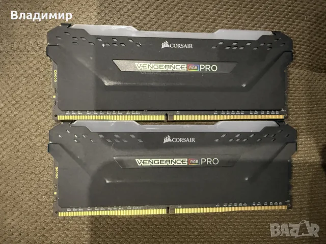 Corsair 2x8гб 3600mhz ddr4, снимка 2 - RAM памет - 56078859