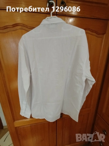 Нова мъжка ленена риза, снимка 3 - Ризи - 53928470