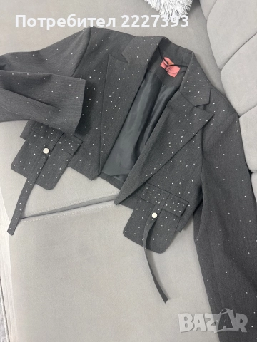 Дамски комплект със камъчета , снимка 5 - Рокли - 52297038