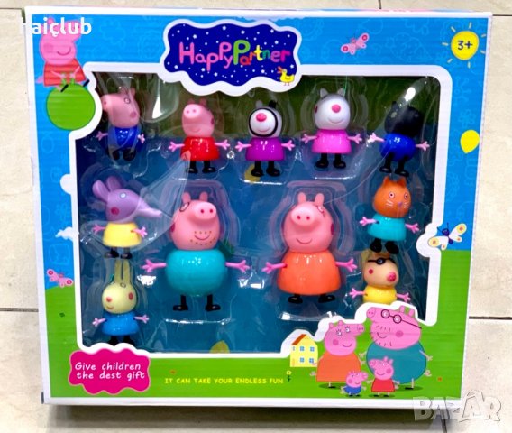 Пепа пиг играчки (Peppa pig) играчки Пепа прасенце, снимка 10 - Кукли - 30895535