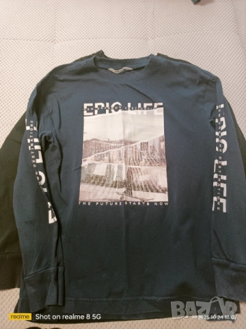 Дънки+3 блузки, снимка 5 - Детски комплекти - 52166310