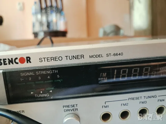 Sencor Tuner ST-6640 / Стерео Тунер ST-6640, снимка 2 - Плейъри, домашно кино, прожектори - 55736828
