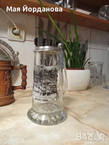 Стари, оригинални халби за бира, немски и английски. Цени от 8, 9, 22 и 25 лв., снимка 11 - Чаши - 48836010