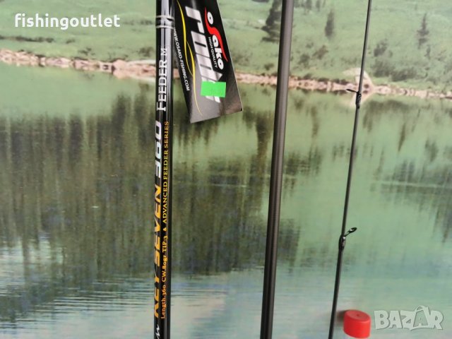  Висок клас фидер Osako Key Seven , 218гр тегло, 80гр акция , 3.60мт, снимка 4 - Въдици - 34443432