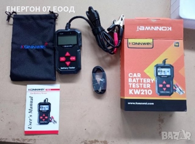 Тестер за акумулатор AGM оловни батерия 12v проверка , снимка 5 - Аксесоари и консумативи - 31269237