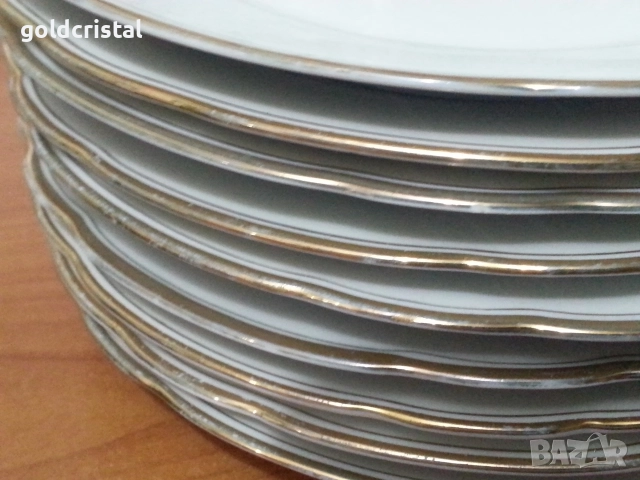 Стар порцелан Чехословакия чинии , снимка 3 - Антикварни и старинни предмети - 52945752