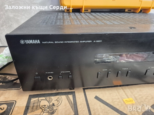 Усилвател Yamaha A-S 201, снимка 3 - Ресийвъри, усилватели, смесителни пултове - 51542962