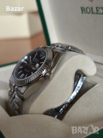 Rolex Datejust 41mm Автоматичен Часовник Пълен Комплект, снимка 11 - Мъжки - 53299216