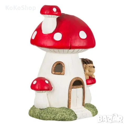 Градинска керамична  къщичка-24x20x36 см./градинска декорация/, снимка 2 - Градински мебели, декорация  - 49859321