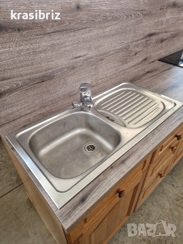 Масивна Кухня-200см-внос от Германия!, снимка 5 - Кухни - 54108852