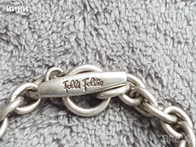 Бутикова сребърна гривна верижка  