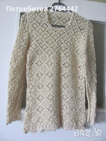 Плетена ефектна блуза