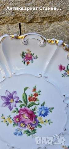 Прелестен порцеланов поднос JLMenau , снимка 7 - Сервизи - 51823470