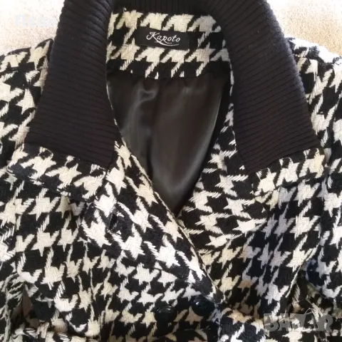 Късо вълнено палто, снимка 2 - Палта, манта - 47587728