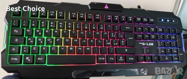 Геймърски комплект The G-Lab Combo Argon E, снимка 3 - Клавиатури и мишки - 52475727