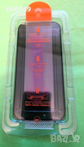 Антишпионско закалено стъкло за iPhone17 Pro, снимка 4 - Apple iPhone - 53015596