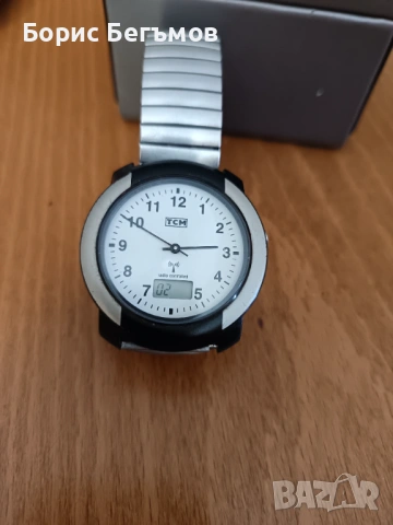 Електронен радио сверяем часовник TCM, снимка 5 - Мъжки - 53900885