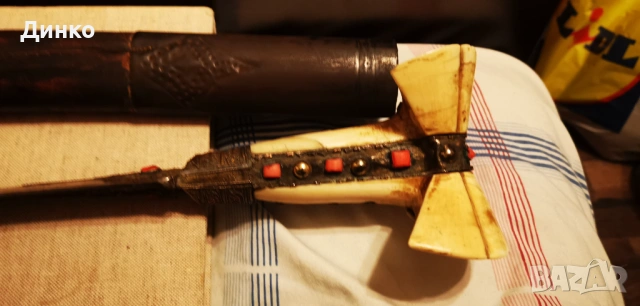 Османски ятаган  19век оригинал. , снимка 13 - Антикварни и старинни предмети - 54284446