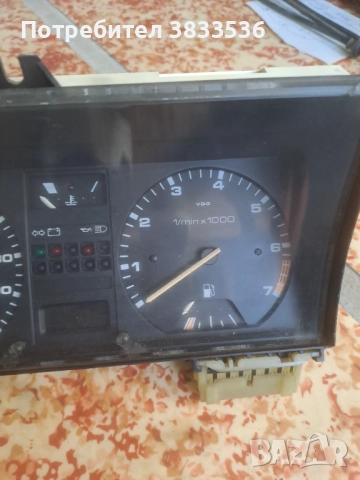 2буксов скоростомер със обортомер/ километражен уред за VW Golf / Jetta mk2 Бензин, снимка 3 - Части - 51498522