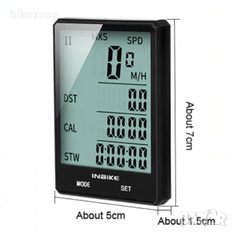 Безжичен Компютър С Много Функции И Отлична Графика + Безплатна Доставка, снимка 6 - Аксесоари за велосипеди - 24775192