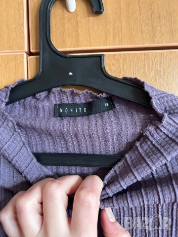 Блуза с широки ръкави, снимка 3 - Блузи с дълъг ръкав и пуловери - 52512036