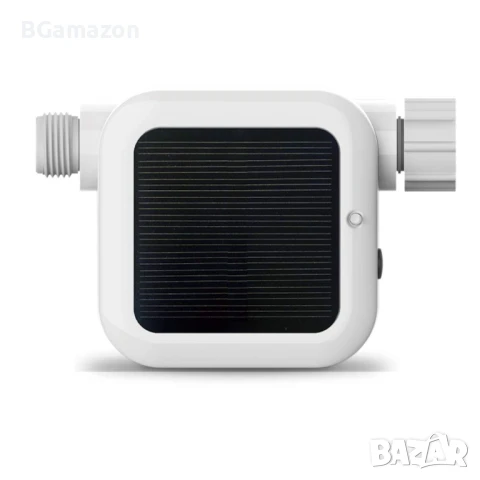 Нов Netro Pixie 1 Smart Hose с таймер за вода с WiFi, приложение соларен, отчитащ времето, бял..., снимка 1