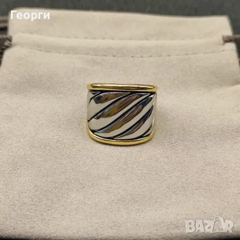 David Yurman оригинален пръстен, снимка 2 - Пръстени - 50263471