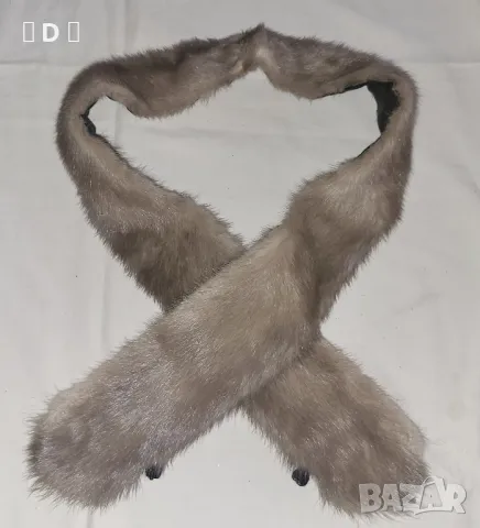 норка  / визон - шал, снимка 2 - Шалове - 47899048