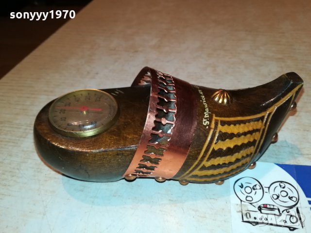 термометър-дървена обувка-внос France 🇫🇷 0312212026, снимка 11 - Антикварни и старинни предмети - 35020367