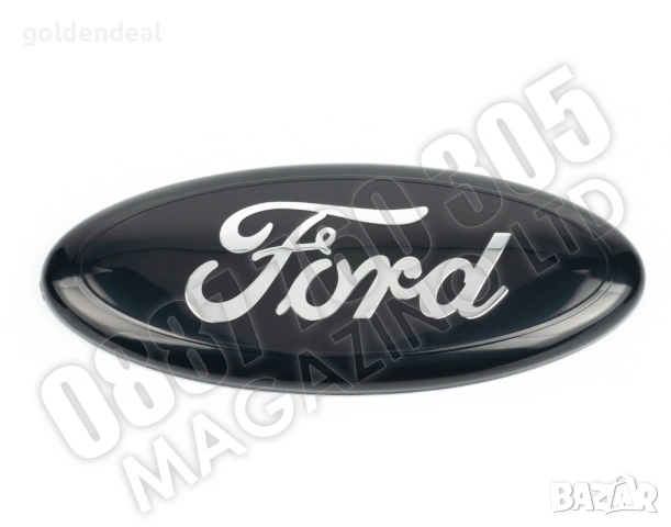 Черна Емблема Форд Пикап 176 мм. 7 инча , снимка 4 - Аксесоари и консумативи - 54090224