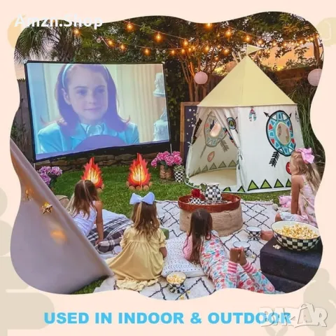 Детска палатка тип Индианска Юрта за вътрешно и външно ползване, снимка 2 - Други - 48605808