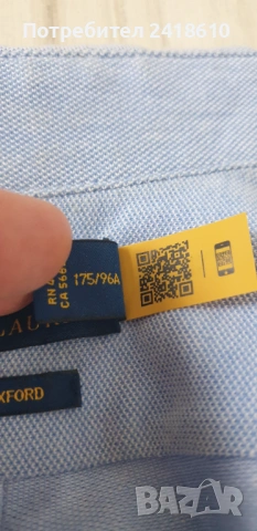 POLO Ralph Lauren Cotton  Oxford Knit  Stretch Mens Size / M НОВО ! ОРИГИНАЛ! Мъжка Риза!, снимка 4 - Ризи - 53373259