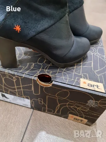 💯 Боти "The Art" от естествена кожа, снимка 7 - Дамски боти - 47500414