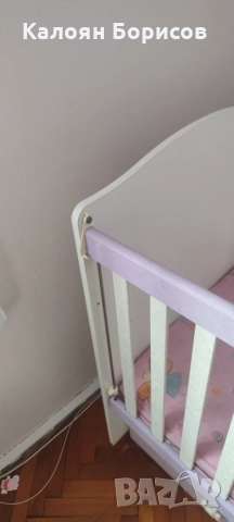 Детска кошара с матрак, снимка 2 - Кошарки - 51858913