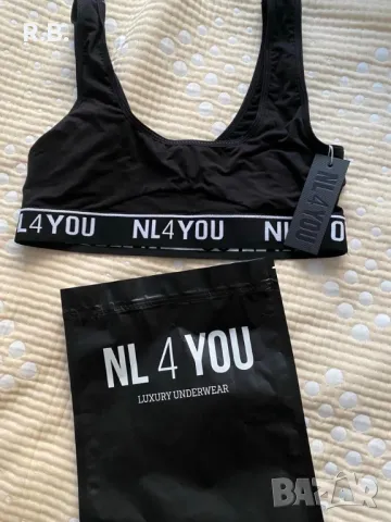 Black Tulled - Спортно-елегантно бюстие, M размер, снимка 4 - Корсети, бюстиета, топове - 47764897