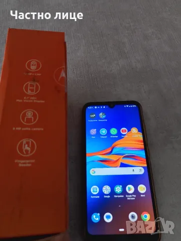 Motorola E6 plus - 30 € с кутия и оригинално зарядно , снимка 2 - Motorola - 56078753