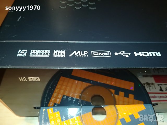 HARMAN/KARDON HS 350 USB/HDMI RECEIVER BLACK-ВНОС SWISS 1406222008, снимка 4 - Ресийвъри, усилватели, смесителни пултове - 37087522