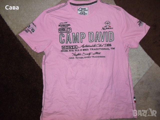 Тениски VINCENT P., CAMP DAVID    мъжки,М-Л, снимка 6 - Тениски - 29302731