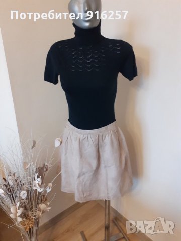 Кожена пола, снимка 6 - Поли - 31105360